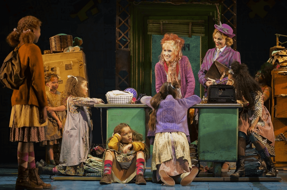 Leaping lizards: Annie was a success at Newcastle Theatre Royal